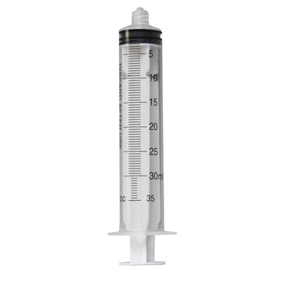Seringue jetable, 35 ml