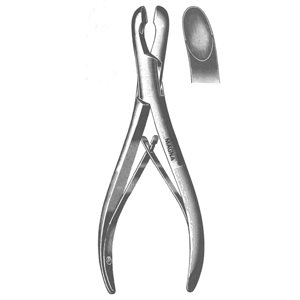 PINCE GOUGE COURBE 7"