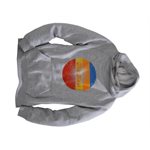 LADIES TIN HAUL GREY HOODIE