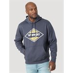HOODIE HOM WRANGLER BLEU DIAMOND
