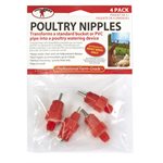 Chicken drinker nipple, 4 pack