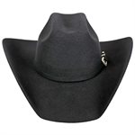 HAT FELT BLACK 3X DRI LEX BAND