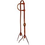 ONE EAR HEADSTALL CHESTNUT
