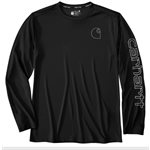 T shirt homme carhartt logo gris