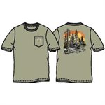 T shirt untility vehicle tea