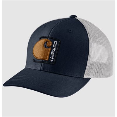 Casquette carrhartt mesh back navy