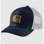 Casquette carrhartt mesh back navy