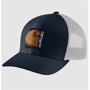 Mens mesh back navy Carrhatt cap