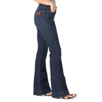 JEANS FEMME WRANGLER RETRO GREEN