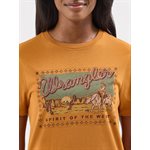 WOMENS T SHIRT SUDAN WRANGLER