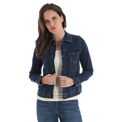 dark denim ladies jacket