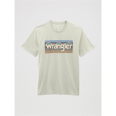 T shirt homme wrangler bleu fox