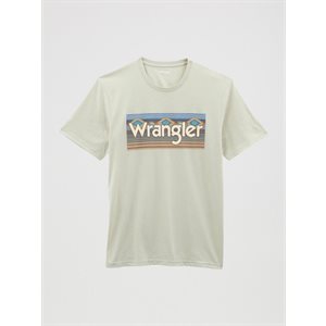 T shirt homme wrangler bleu fox