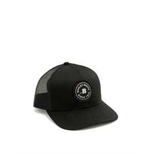 Boulet cap black with round patch