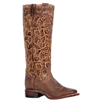 WOMENS BOULET BOOT SQUARE TOE 16