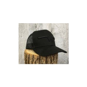 CASQUETTE PONYTAIL NOIR LOGO NOIR