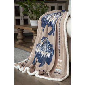 Three Buffalo Throw