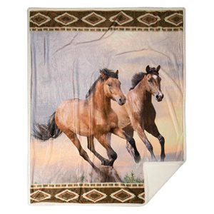 COUVERTURE WILD HORSE