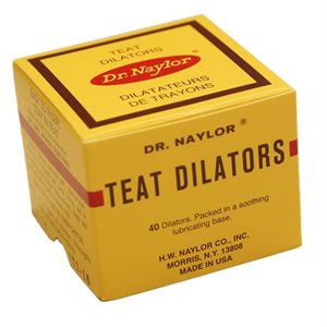 DR NAYLOR TEAT DILATORS 40'S