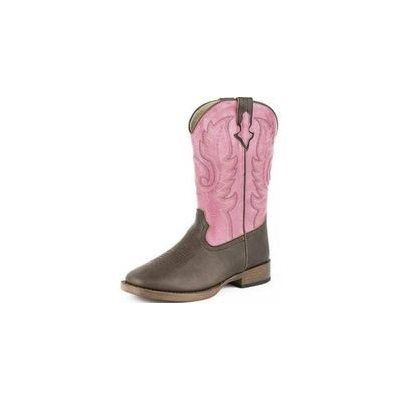 pink roper boots