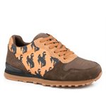 Soulier Roper pour femme brun western