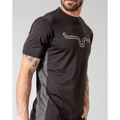 PHASE 2 TECH T SHIRT HOMME NOIR KIMES RANCH
