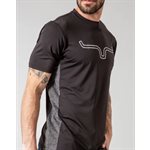 PHASE 2 TECH T SHIRT HOMME NOIR KIMES RANCH