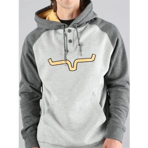 MENS BLAZE 2 GREY HOODIE