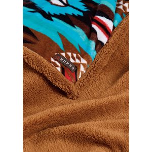 Couverture Turq Aztec Roper