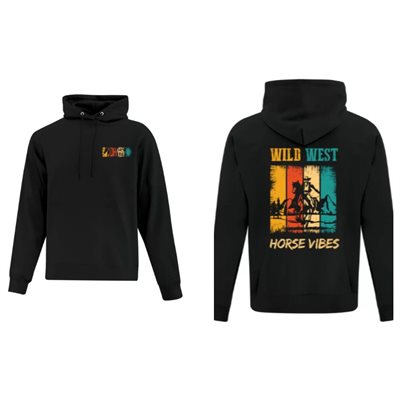 Hoodie wild west Horse vibes