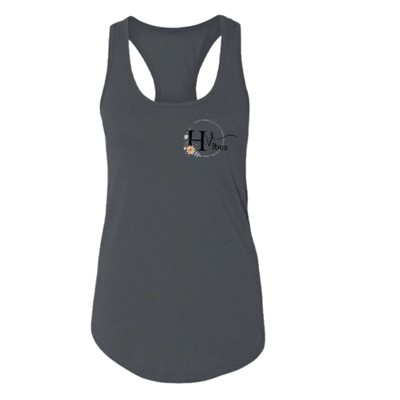 Camisole sport femme Grise Horse vibes