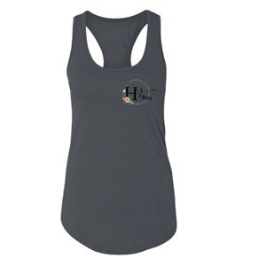 Camisole sport femme Grise Horse vibes