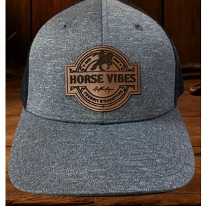 Kids cap grey / blue authentique horse vibes