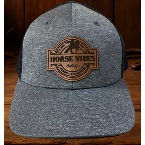 Grey / blue authentique cap horse vibes