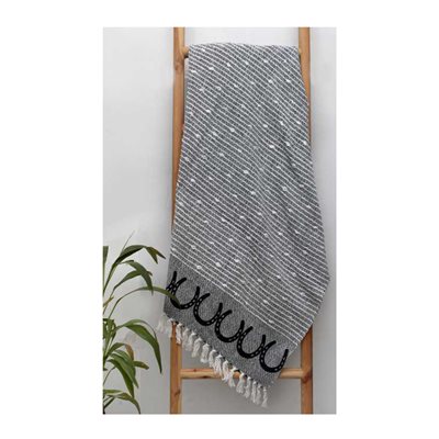 AWST COTTON THROW HORSESHOE 50X60