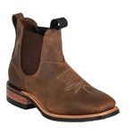 Botte homme dirty brun crazy horse