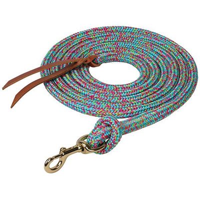 POLY COWBOY LEAD WITH SNAP 5 / 8 X 10