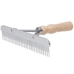 Blunt Fluff comb wood ss