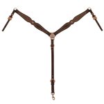 Breast collar western floral