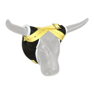 Green / black steer horn wrap