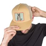 Casquette tan cheval