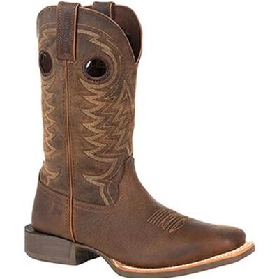 MENS BROWN FLAXEN DURANGO COWBOY BOOTS