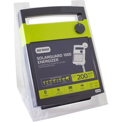 ELECTRIFICATEUR SG1000 - PATRIOT SOLAR GUARD 1J ELECTRIFICATEUR SG1000 - PATRIOT SOLAR GUARD 1J