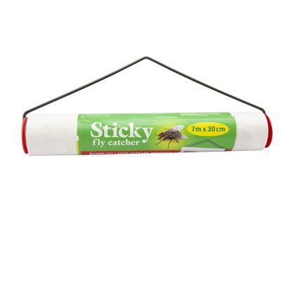 BANDE ATTRAPE MOUCHE COLLANTE 7M X 30CM