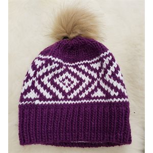 BEANIE CW MAUVE