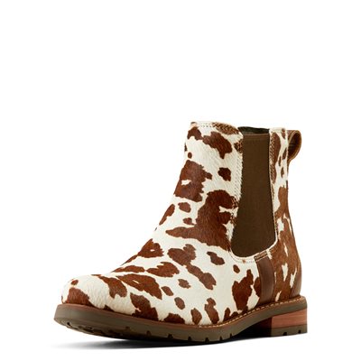 LADIES SLIP ON BOOT COW HAIR ARIAT