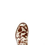 LADIES SLIP ON BOOT COW HAIR ARIAT