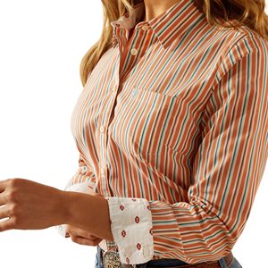 Chemise femme m / l malia stripe ariat