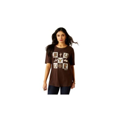 Tshirt femme Checkerboard Ariat