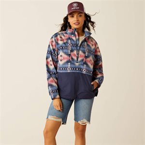 Womens whisper pullover jacket serrano print Ariat